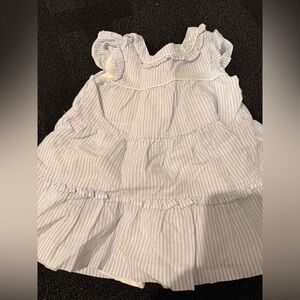 Janie and Jack Blue Striped Dress